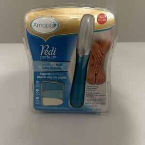 Amope Pedi Perfect Electronic Nail Care System - Blue